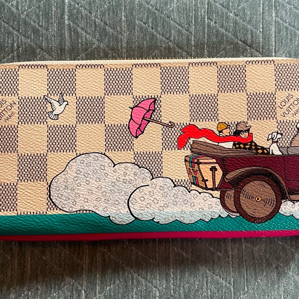 Louis Vuitton limited edition zippy wallet